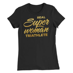 Real Super Woman Triathlete Women’s